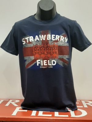 UNION JACK STRAWBERRY FIELD GATES T-SHIRT