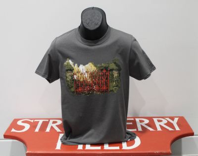 STRAWBERRY FIELD GATES IMAGE T-SHIRT